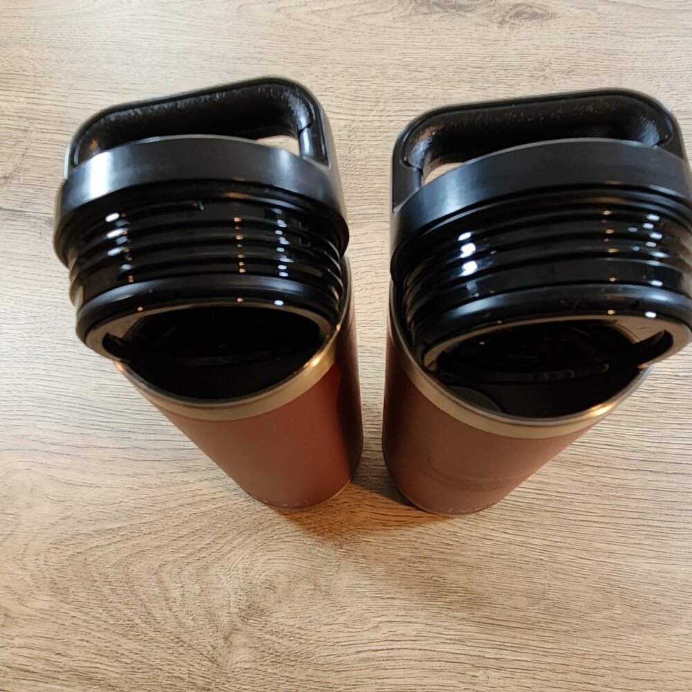 Lot of (2) Authentic YETI Rambler 18 oz Bottles - Rescue Red - "K9 Crew" - Picture 8 of 11
